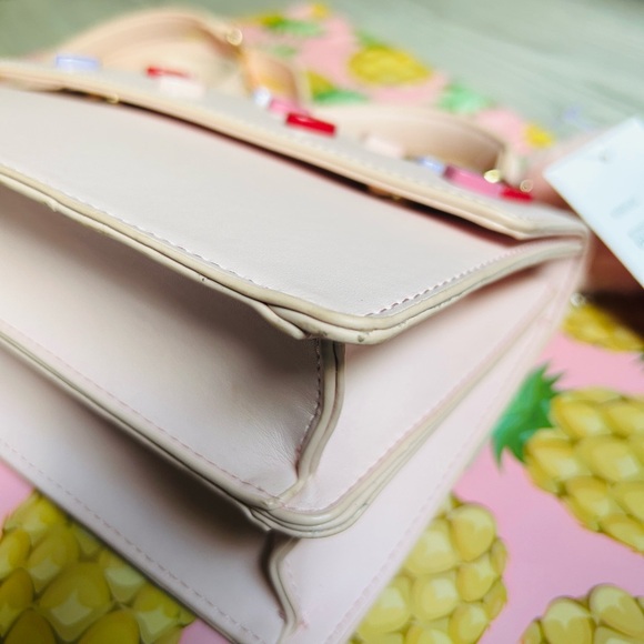 💕 Betsey Johnson Candy Heart Top Carry & Crossbody Handbag NWT - Picture 14 of 14